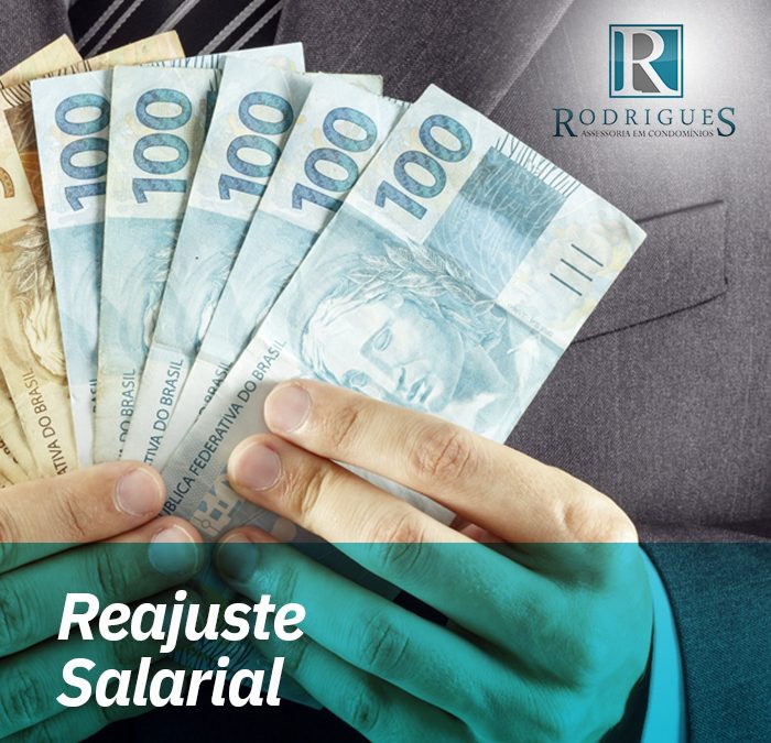 Reajuste Salarial  – Abril 2018 a Março 2019