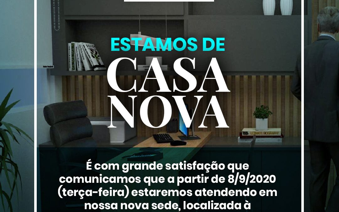 Estamos de Casa Nova