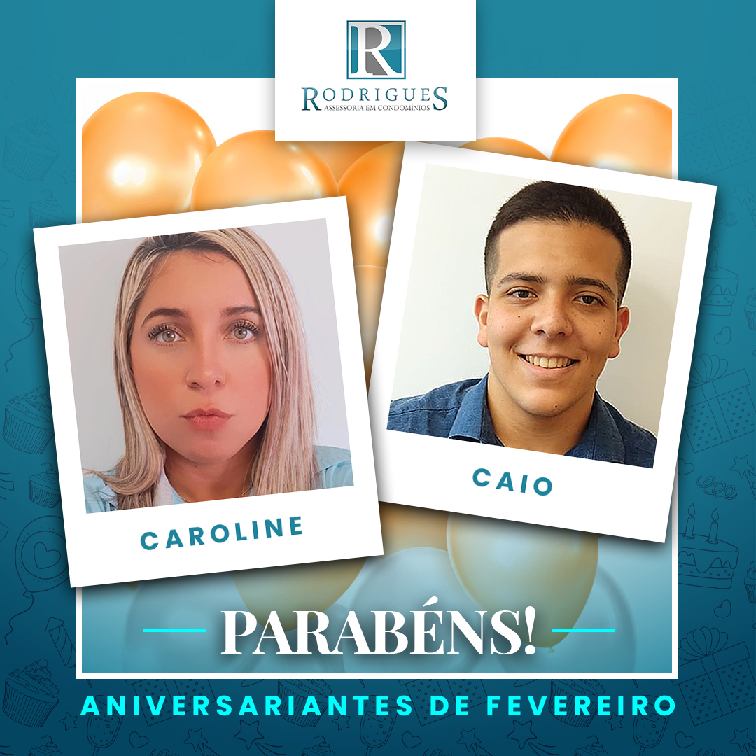 Aniversariantes do Mês – Fevereiro