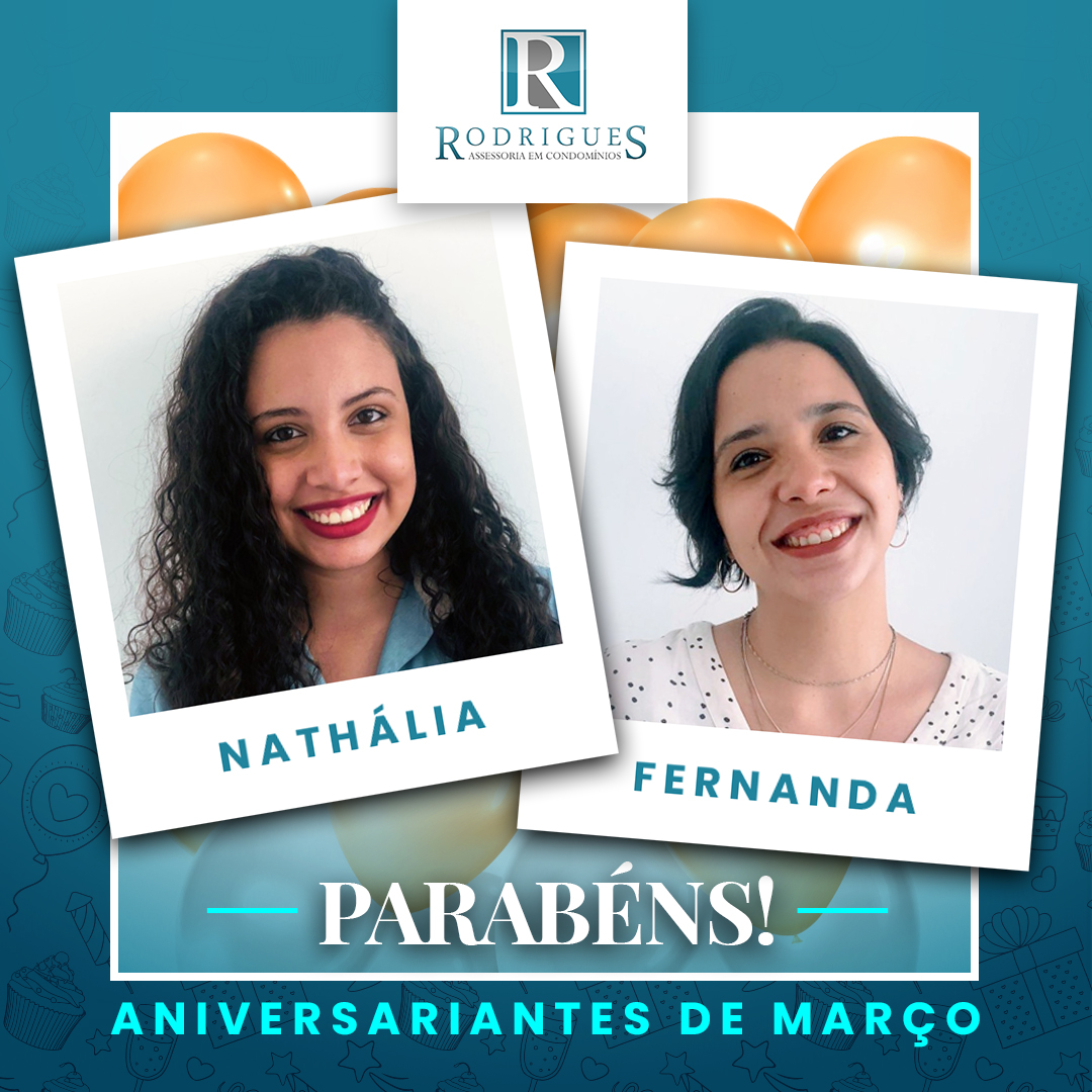 Aniversariantes do Mês – Março