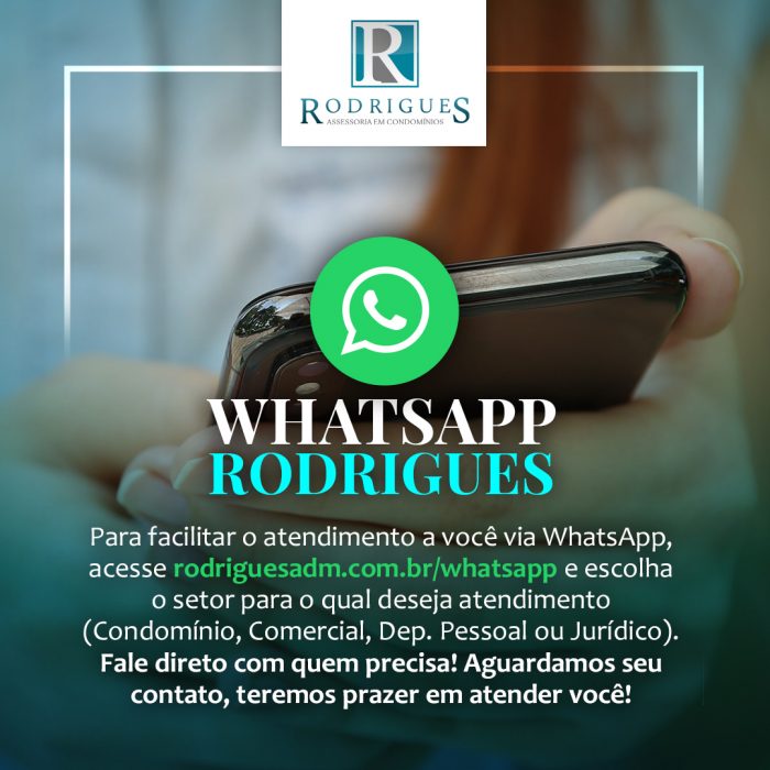 WhatsApp Rodrigues – Novos Canais