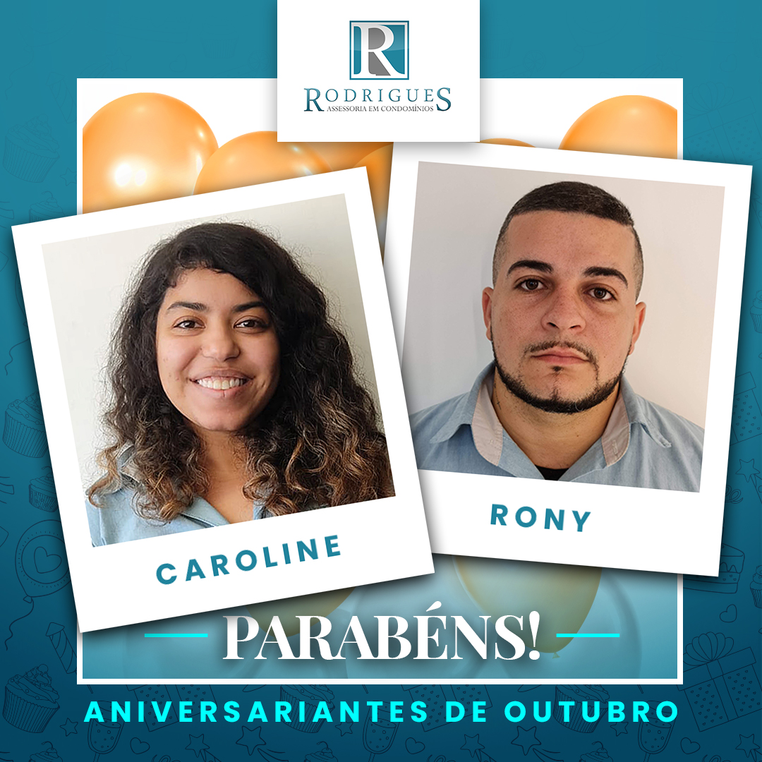 Aniversariantes do Mês – Outubro