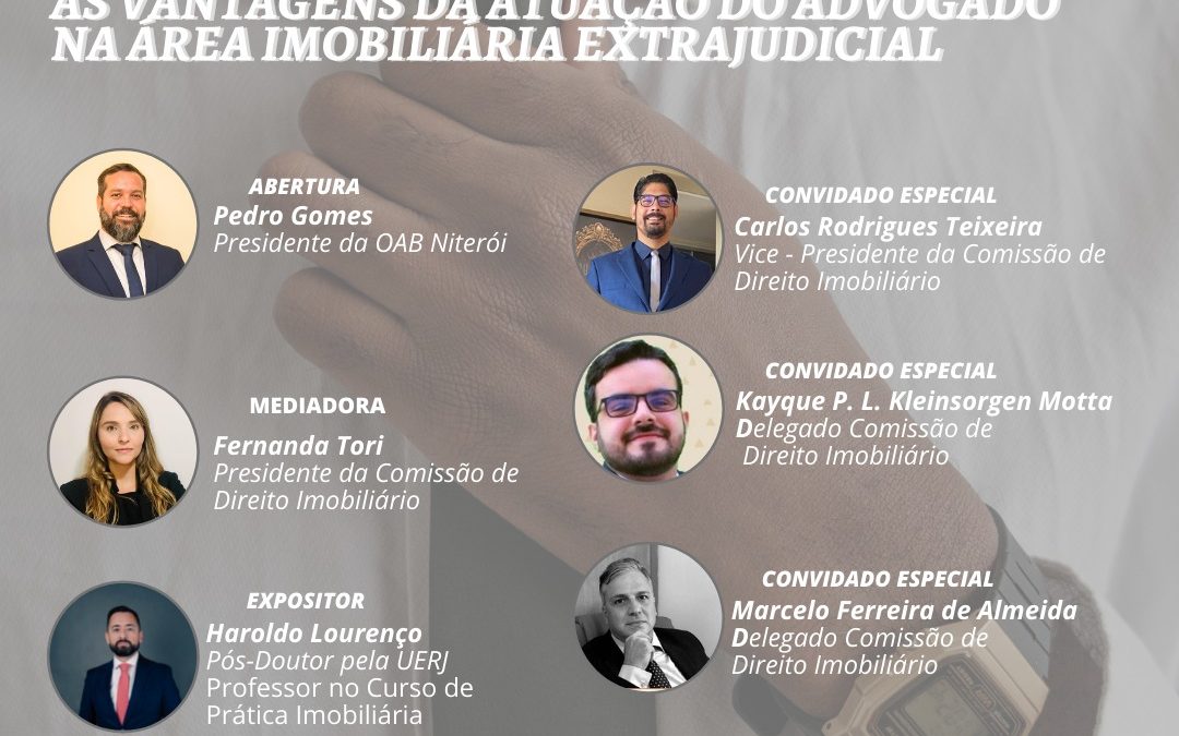 Palestra na OAB – As Vantagens da Atuação do Advogado na Área Imobiliária Extrajudicial