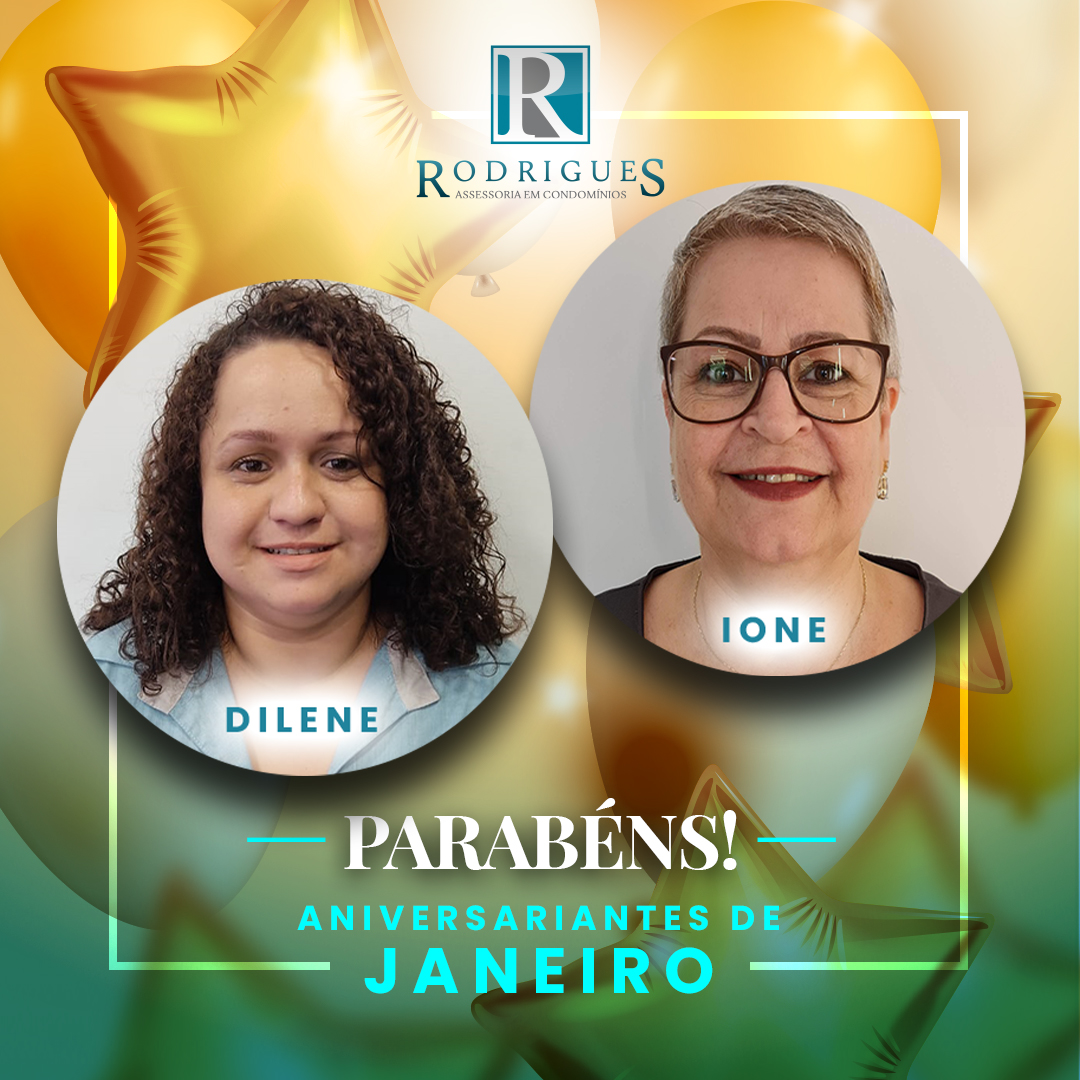 Aniversariantes do Mês – Janeiro