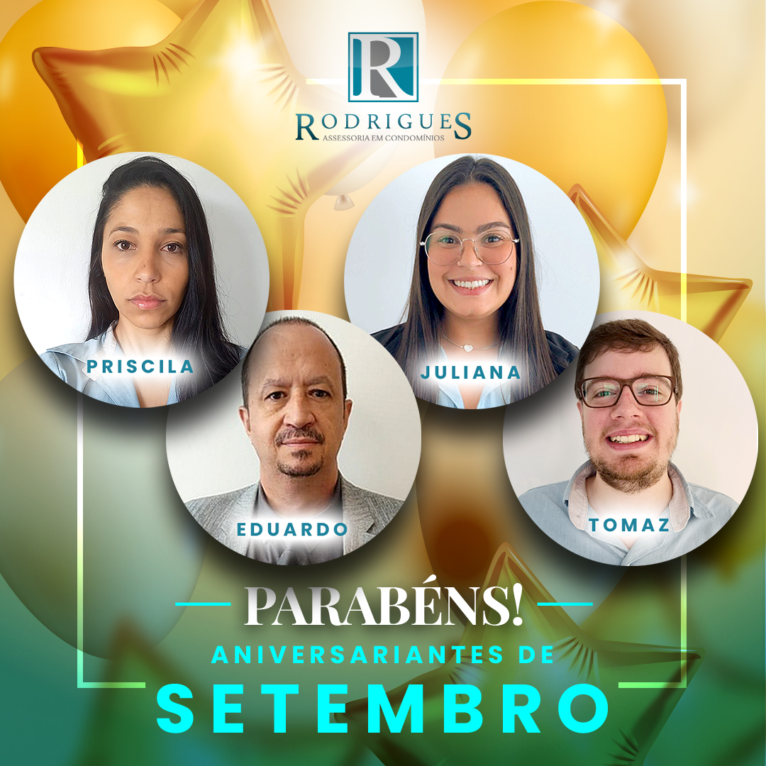 Aniversariante do Mês – Setembro