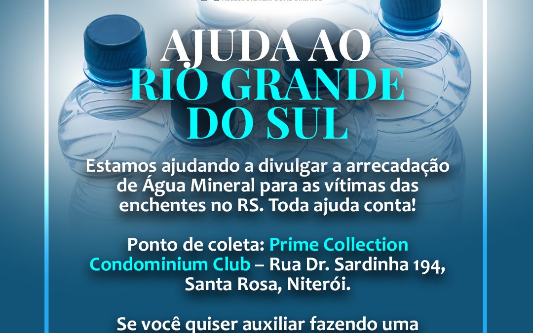 Ajuda ao Rio Grande do Sul