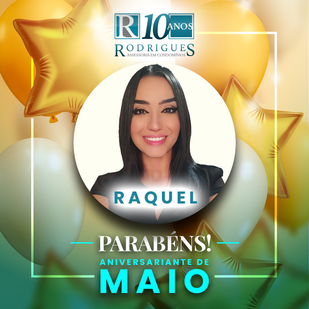 Aniversariante do Mês – Maio