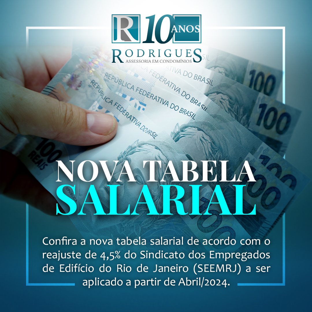 Nova Tabela Salarial – SEEMRJ
