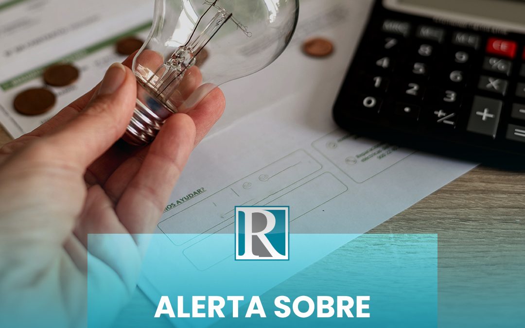 Alerta sobre aumento nas contas de luz