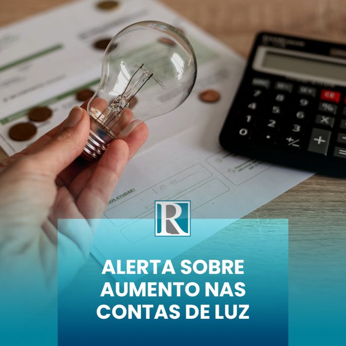 Alerta sobre aumento nas contas de luz