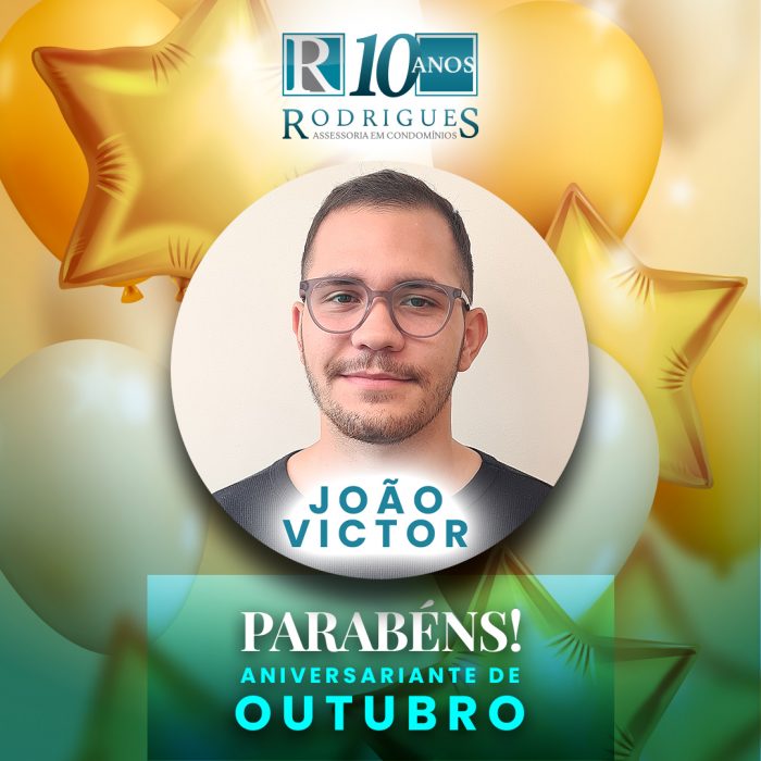 Aniversariante do Mês – Outubro