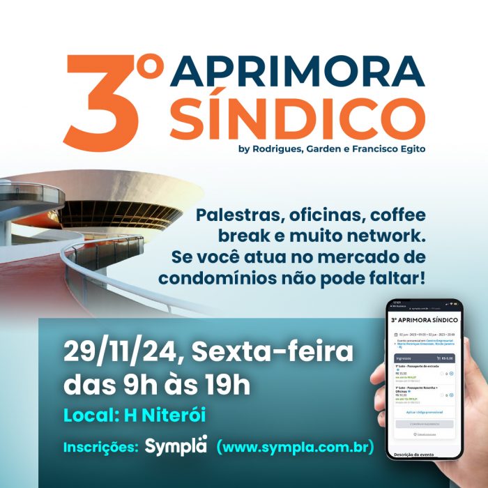 Participe do 3º APRIMORA SÍNDICO