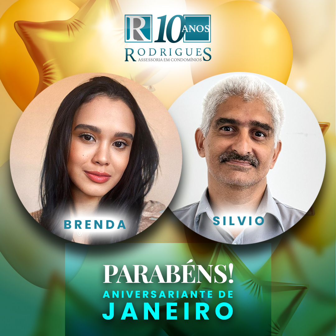 Aniversariantes do Mês – Janeiro