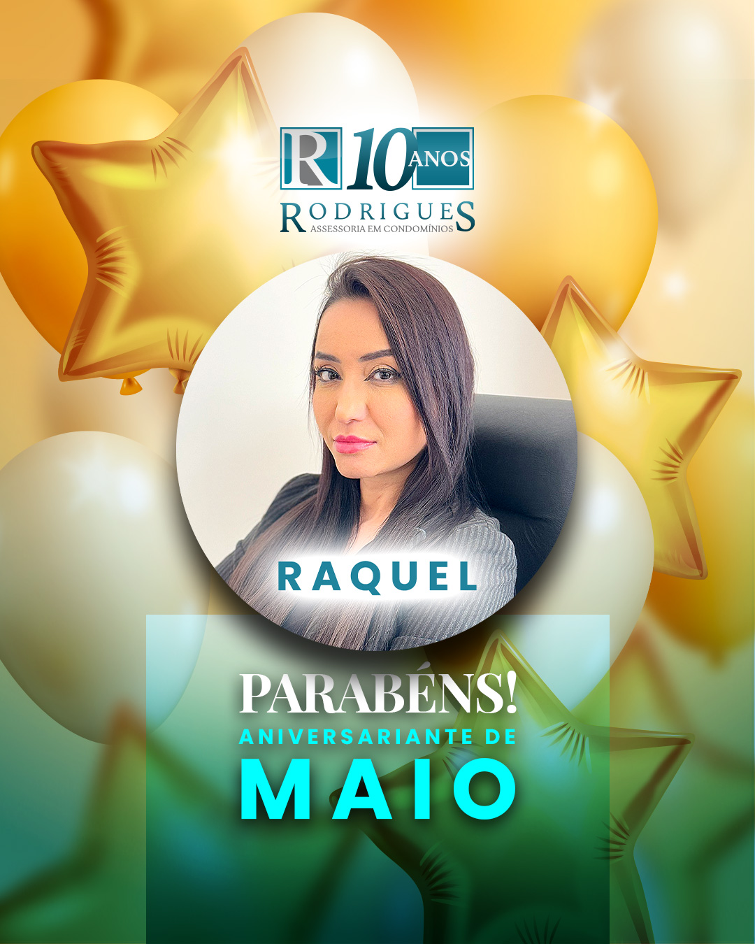 Aniversariante do Mês – Maio