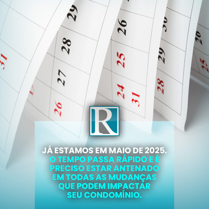 Novidades de Maio para os Condomínios