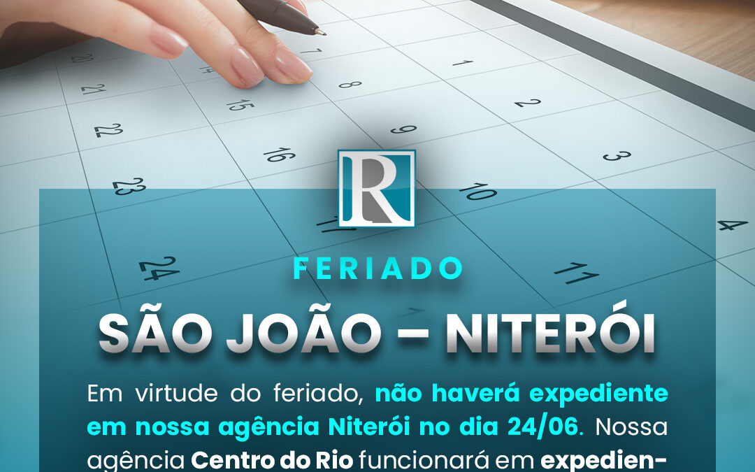 Feriado de São João – Niterói