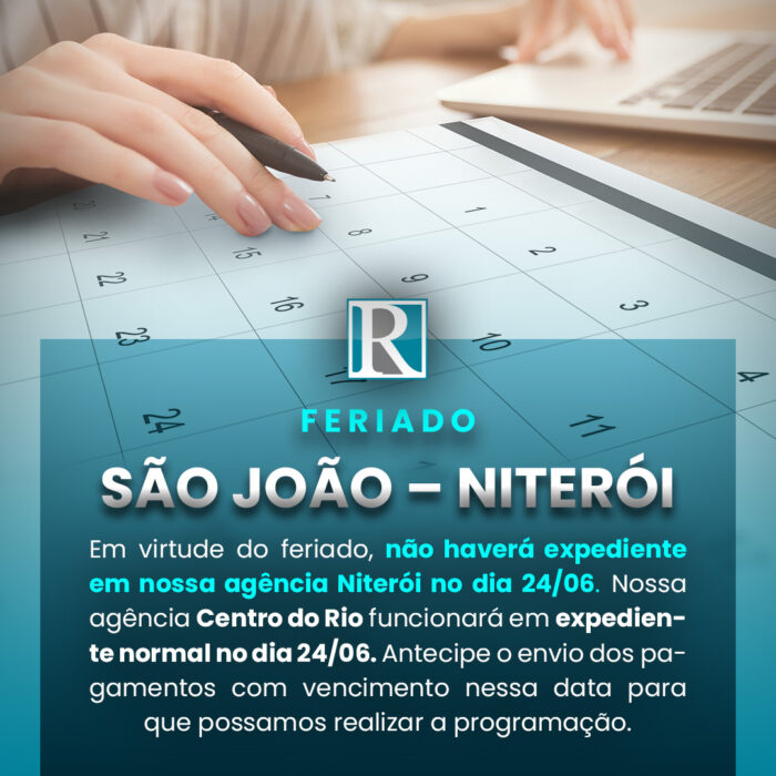Feriado de São João – Niterói