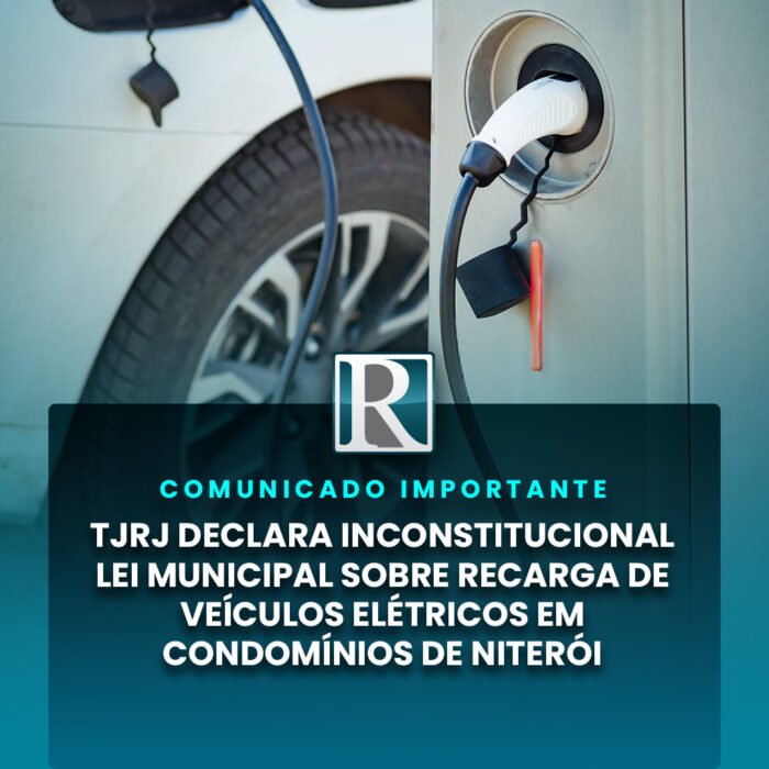 TJRJ declara inconstitucional lei municipal sobre recarga de veículos elétricos em condomínios de Niterói
