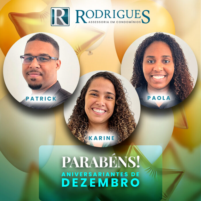 Aniversariantes do Mês – Dezembro