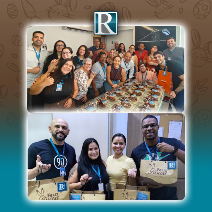 E assim foi o início das comemorações da Páscoa na Rodrigues!